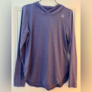 Reebok Purple Long Sleeve Hoodie